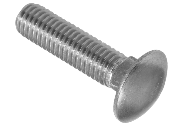 1/4-20 X 4 GRADE 5 CARRIAGE BOLT ZINC PLATED